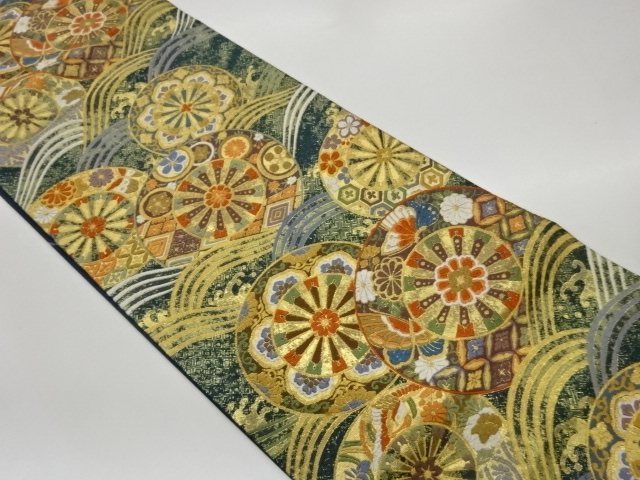 JAPANESE FUKURO OBI / WOVEN GENJIKO